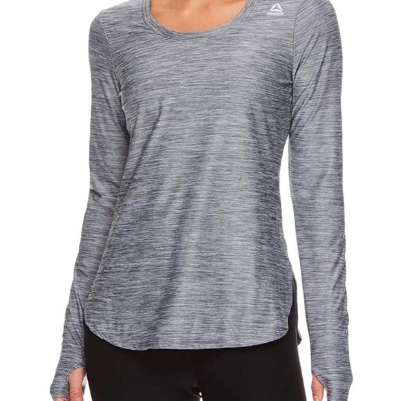 reebok long sleeve running shirt